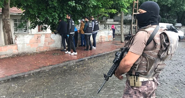 Beyoğlu’nda narkotik uygulamasında hareketli dakikalar
