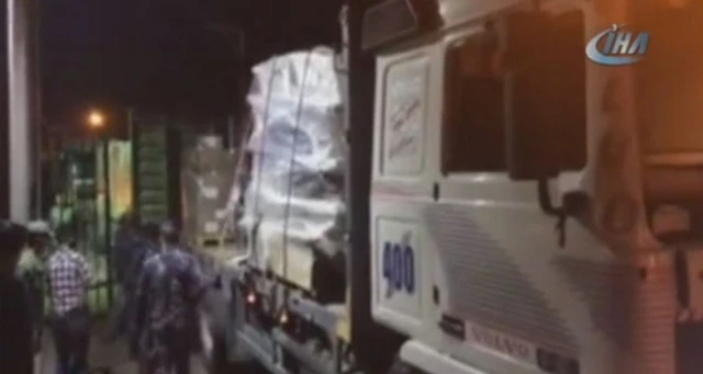 Gazze İsrail'in gönderdiği yardımları kabul etmedi