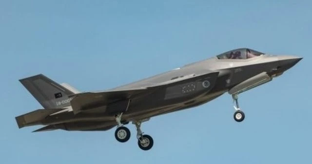 İşte Türkiye'nin ilk F-35A savaş uçağının uçuş görüntüleri