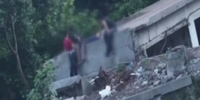 Çakmak Gazı çeken çocukların içler acısı hali kamerada