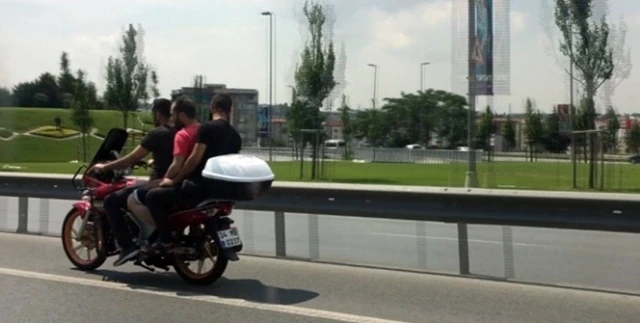 E-5’te tehlikeli yolculuk!