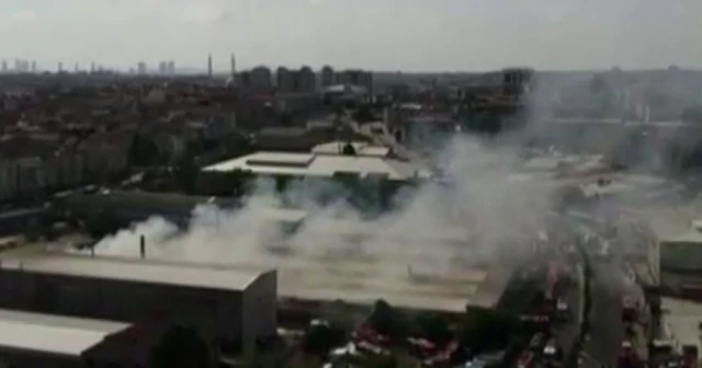 İstanbul’da korkutan yangın !