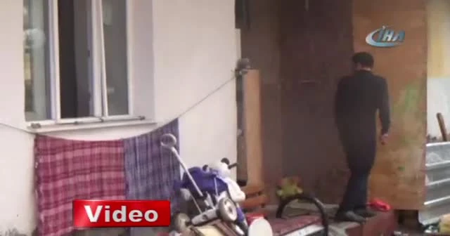 Kardeşine kızdı evi yaktı