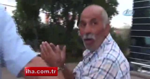 Eşinin yüzüne tuz ruhu döktü