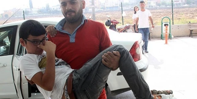 En küçük acemi kasap!