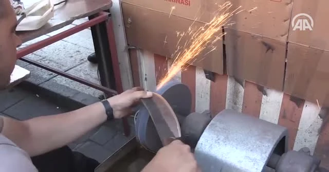 Gaziantepli bıçakçılarda 'kurban' mesaisi