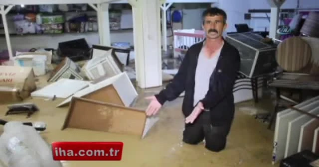 Oltu sel sularına teslim oldu