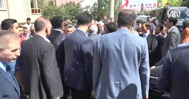 TBMM Başkanı Yıldırım ve bakanlar şehit evinde