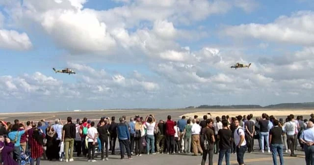 ATAK helikopterleri harmandalı oynadı