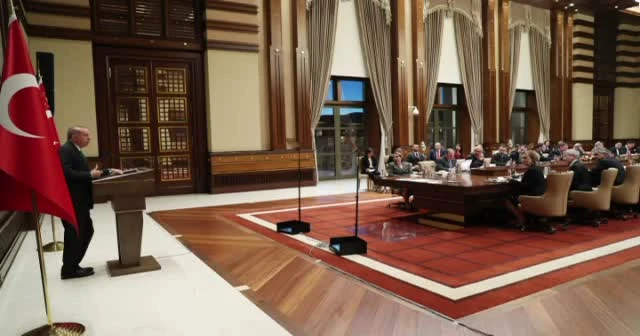 Cumhurbaşkanı Erdoğan, ABD'li şirketlerin Türkiye temsilcilerini kabul etti