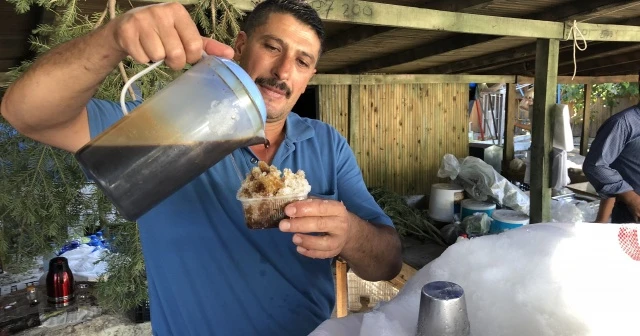 Çuval çuval getirip bardak bardak satıyorlar