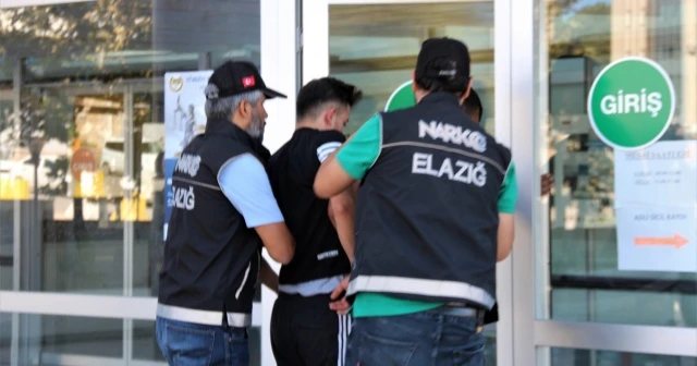 Elazığ’da uyuşturucu operasyonunda 1 tutuklama