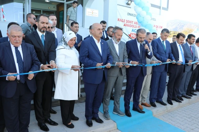 Kale Şehit Abdullah Tayyip Olçok Anadolu İmam Hatip Lisesi açıldı