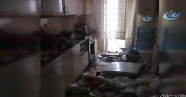 Şiddet gören minik kızın annesiyle çöp evde yaşadığı ortaya çıktı