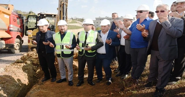 11 köyün merakla beklediği doğalgaz hattının temeli atıldı