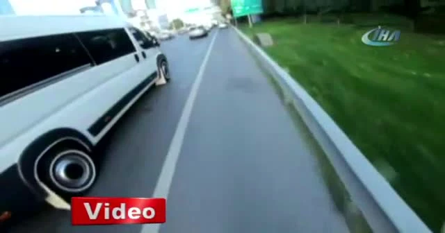 15 Temmuz Şehitler Köprüsü'nde yarışan gençler yakalandı