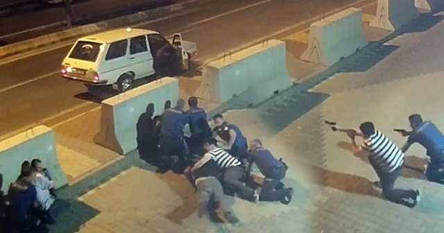 Adıyaman'da karakol önündeki çatışma saniye saniye kaydedildi