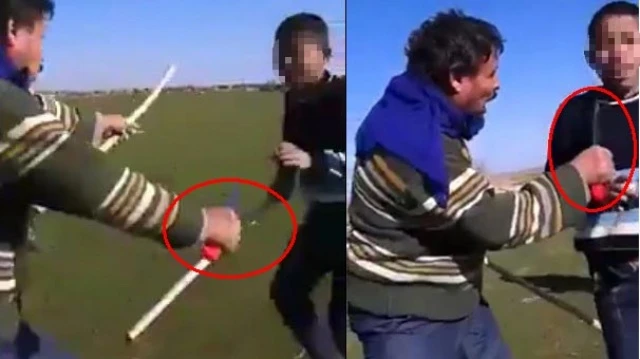 Evinin camını kıran çocuğu sopa ve bıçakla darp etti