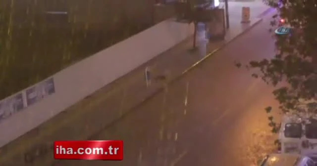 Her şey 5 dakika içinde oldu! Bir anda beyaza büründü