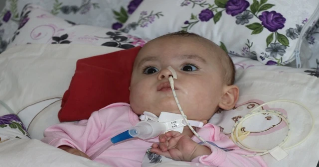 SMA hastası 8 aylık Hafsa Nur yardım eli bekliyor