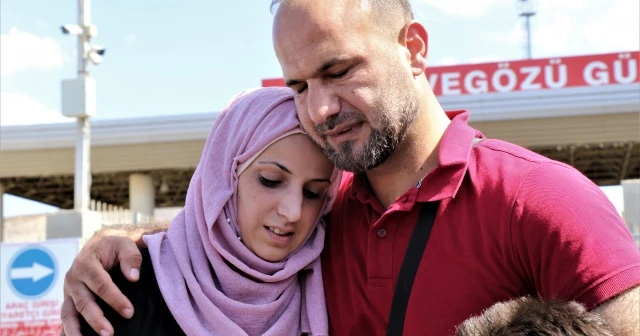 Üç yıllık hasret Cilvegözü’nde gözyaşlarıyla son buldu