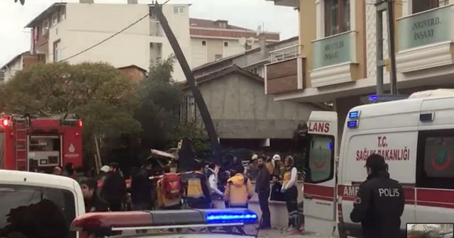 Sancaktepe'de askeri helikopter düştü: 4 şehit