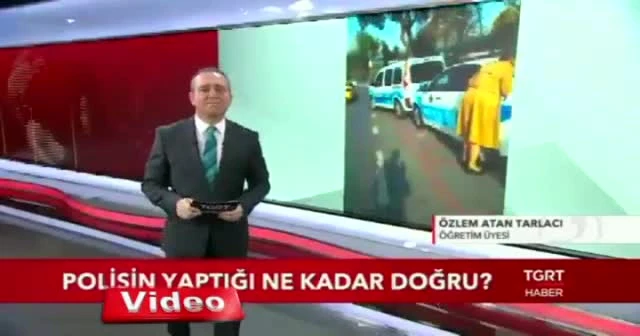 Trafik polisinden ceza yiyen akademisyen ilk defa TGRT Haber'e konuştu