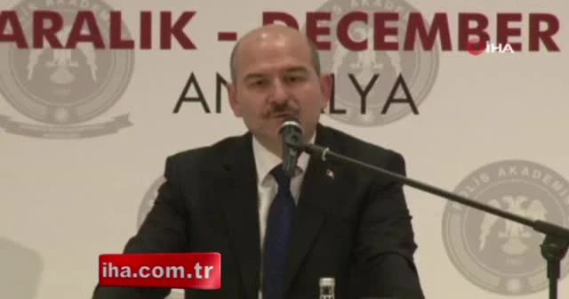 Bakan Soylu'dan uyuşturucuyla mücadele açıklaması