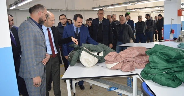 Terörün bittiği Sason’a fabrika yatırımı
