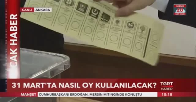 31 Mart'ta nasıl oy kullanılacak?