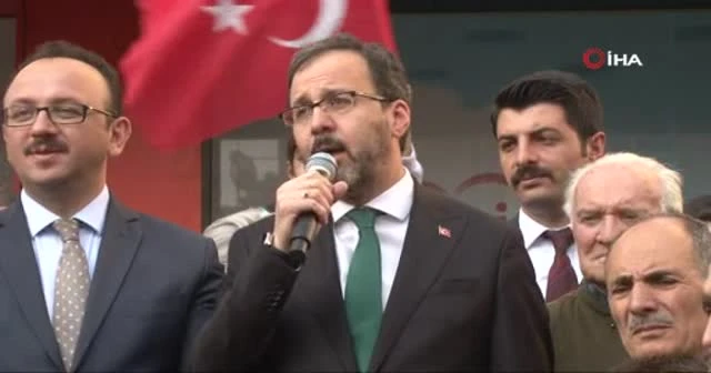 Bakan Kasapoğlu: "Rabbim ezanlarımızı susturmak isteyenlere hiçbir zaman fırsat vermesin"