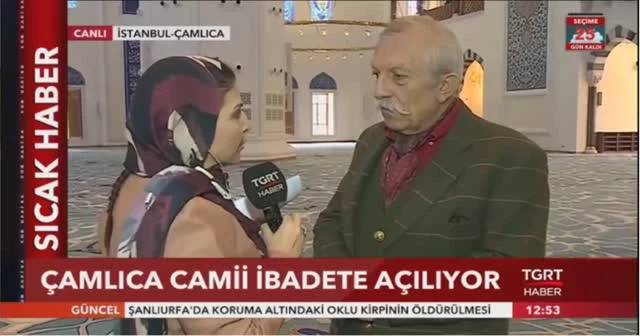 Çamlıca Camii ibadete açılıyor