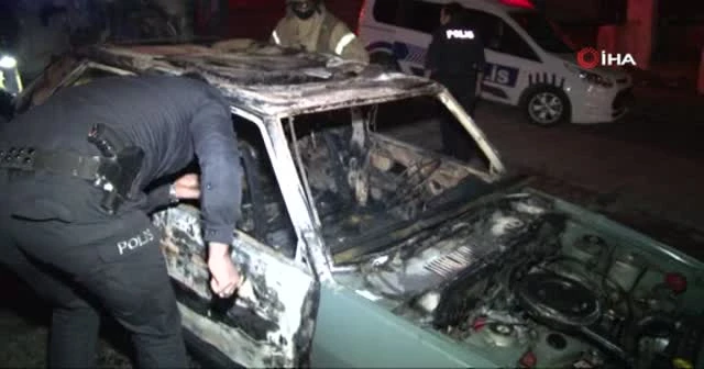 Eski kocasının aracını kundakladığı iddiası polisi harekete geçirdi