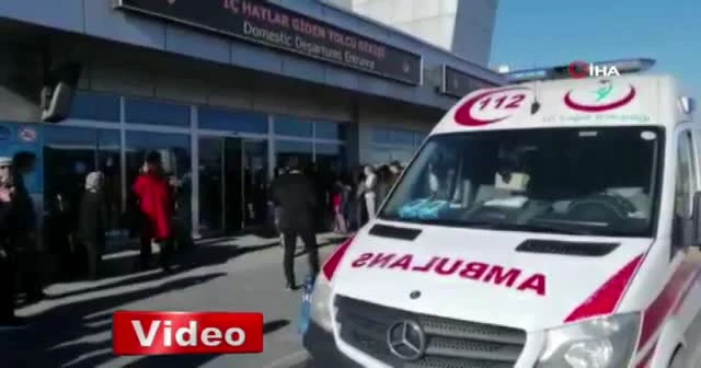 Kayseri havaalanında silah sesleri duyuldu