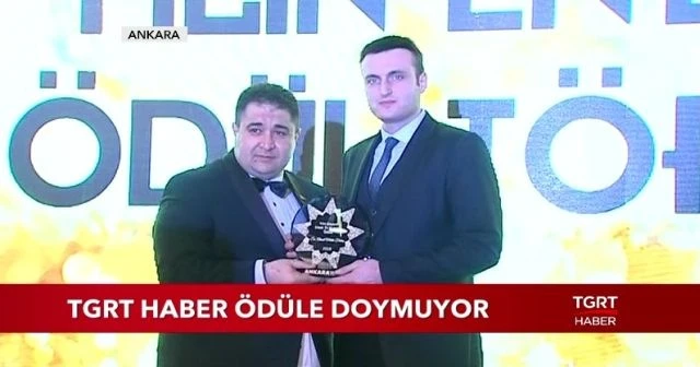 TGRT Haber ödüle doymuyor