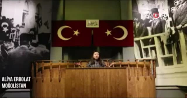Yabancı öğrencilerin İstiklal Marşı videosu büyük beğeni topladı