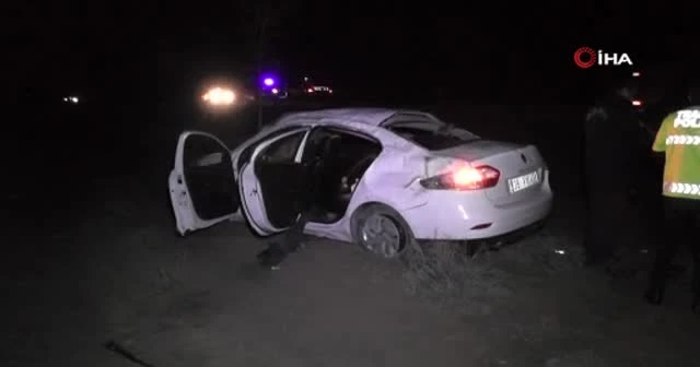 Konya’da otomobil takla attı: 1 ölü, 4 yaralı