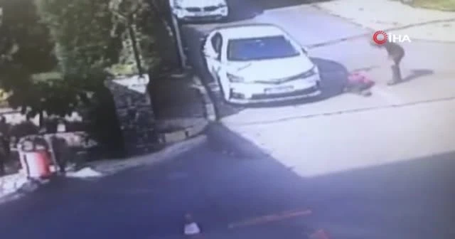Magandanın küçük çocuğa ölümüne dayağı kamerada