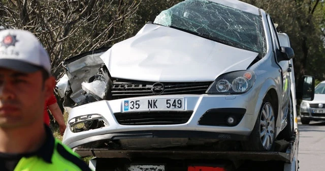 Manisa'da trafik kazası: 2 yaralı