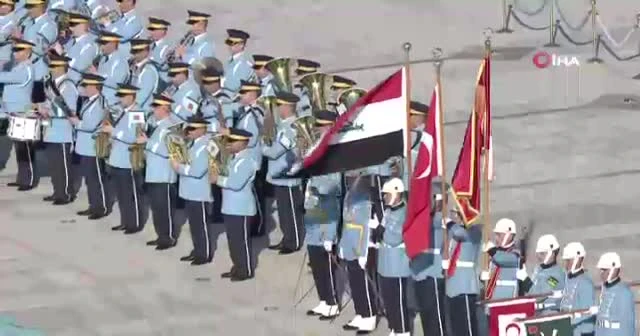 Irak Başbakanı Abdulmehdi resmi tören ile karşılandı