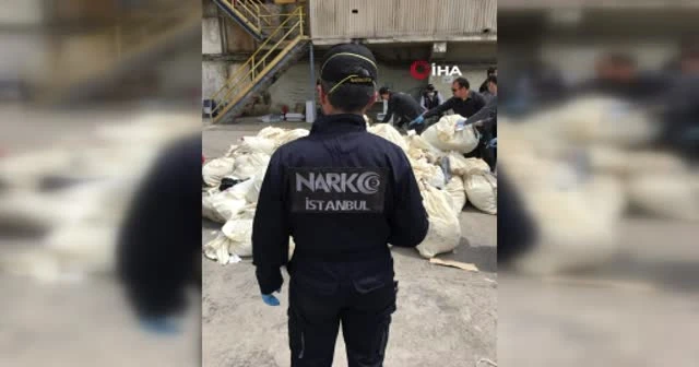 İstanbul’da 10 ton uyuşturucu fabrika kazanında imha edildi