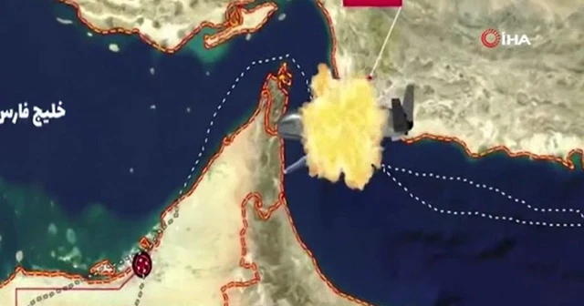 İran, ABD İHA'sının vurulma anının görüntülerini yayınladı