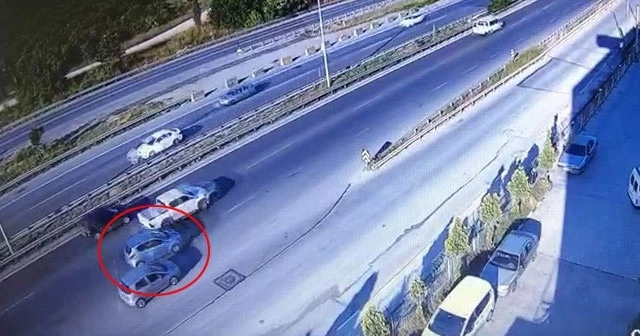 D-100'de makas bariyerlerde bitti