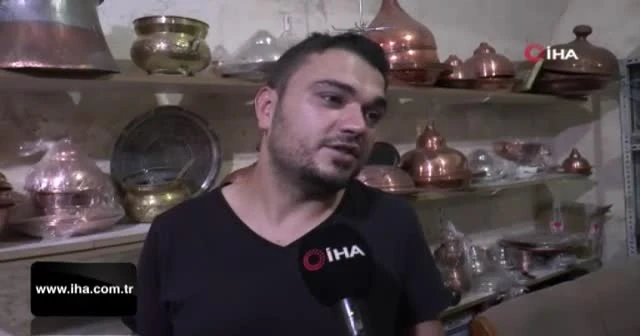 Üniversiteli bakırcı yaptığı ürünleri dünyaya ihraç ediyor