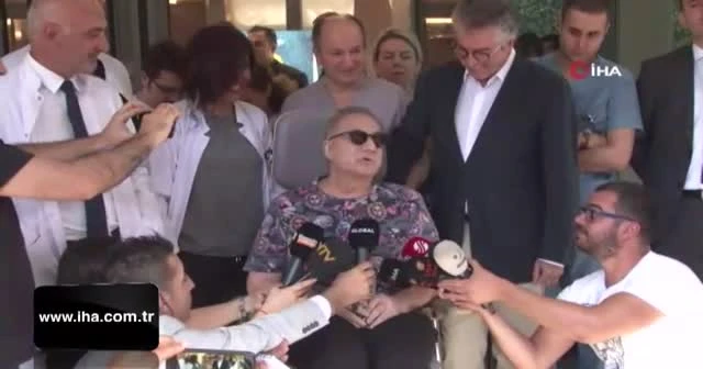 Ünlü şovmen Mehmet Ali Erbil taburcu oldu