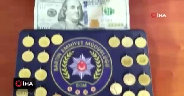 Çaldığı altınları tuvalet kağıdına saklamış
