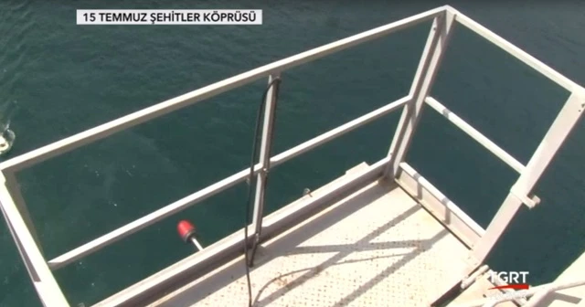 15 Temmuz Şehitler Köprüsü sapasağlam! İşte iddialara sebep olan o iskele