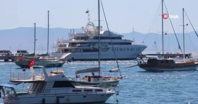 Dünyanın en pahalı kiralık yatı Bodrum’da