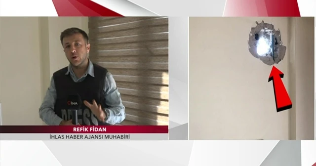 İHA muhabiri büyük tehlike atlattı
