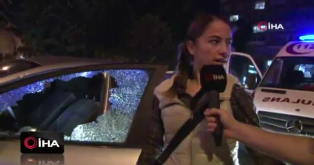Kaza sonrası kadın sürücü, otomobile levyeyle saldırdı iddiası